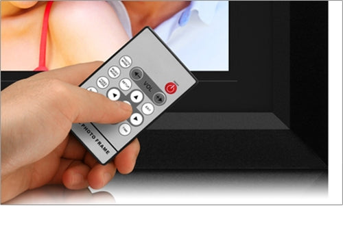 Aluratek 15 Zoll digitaler Bilderrahmen mit 256 MB Speicher