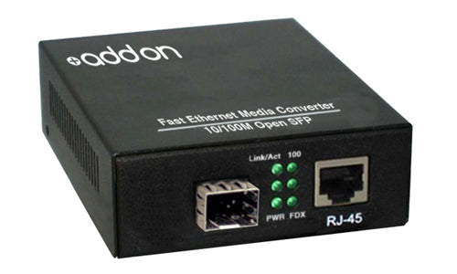 AddOn Networks 100BTX-SFP network media converter