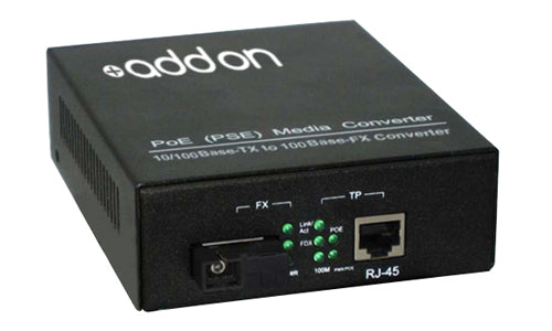 AddOn Networks 100BTX-100BFX network media converter