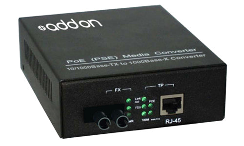 AddOn Networks 1000Base-TX(RJ45) to 1000Base-SX(ST), 850nm network media converter