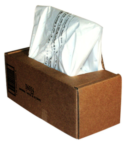 Fellowes Shredder Bags Transparent Compatible with 125i 125Ci 225i 225Ci 2250M 2250S 2250C