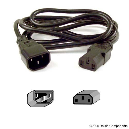 Belkin PRO Series Computer-Style AC Power Extension Cable