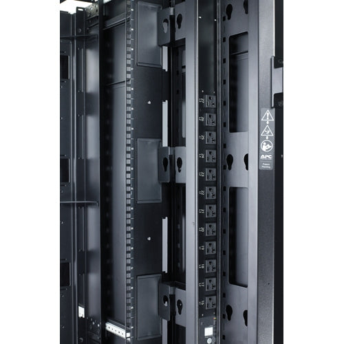 APC AR7710 Cable Containment Brackets - Black - 450g - Efficient Organization