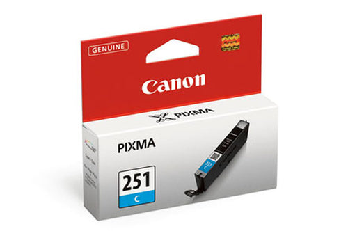 Canon CLI-251C Tintenpatrone – Standardreichweite Cyan – Hochwertiger Druck