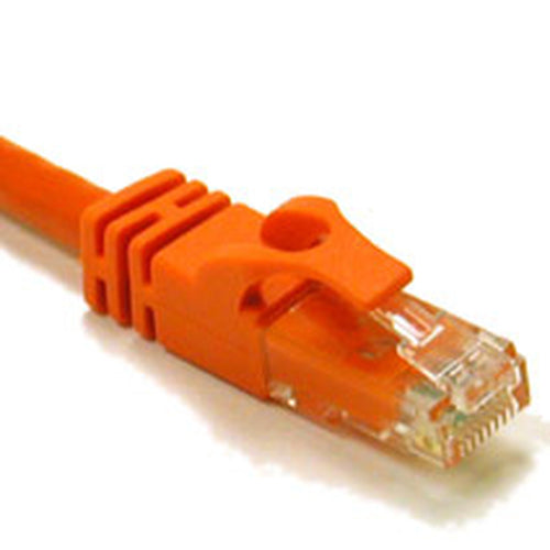 C2G 75ft Cat6 550MHz Snagless Patch Cable Orange networking cable