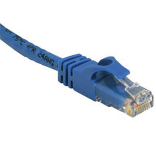 C2G 35ft Cat6 550MHz Snagless Patch Cable Blue networking cable