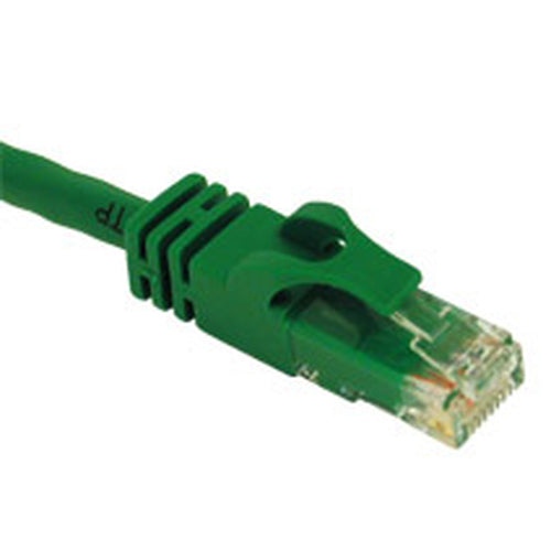 C2G 35ft Cat6 550MHz Snagless Patch Cable Green networking cable