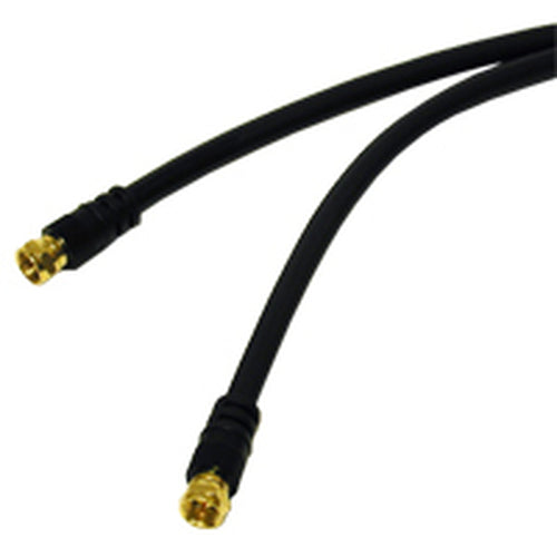 C2G Value Series F-type RG6 Coaxial Video Cable 12ft coaxial cable