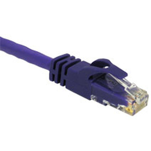 C2G 3ft Cat6 550MHz Snagless Patch Cable Purple networking cable