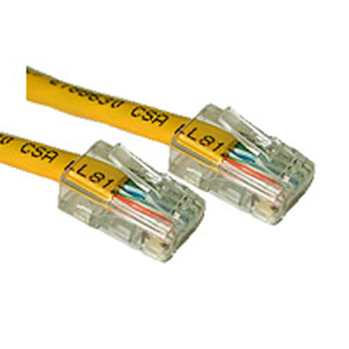 C2G 5ft Cat5E 350MHz Assembled Patch Cable Yellow networking cable