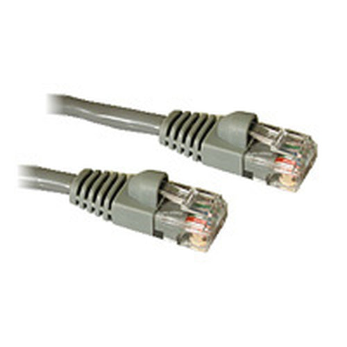 C2G 10ft Cat5E 350MHz Snagless Patch Cable Gray networking cable