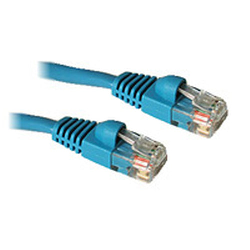 C2G 10ft Cat5E 350MHz Snagless Patch Cable Blue networking cable