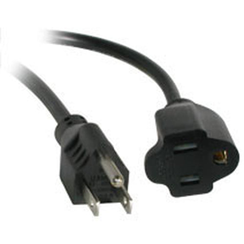 C2G Outlet Saver Power Extension Cord 1ft