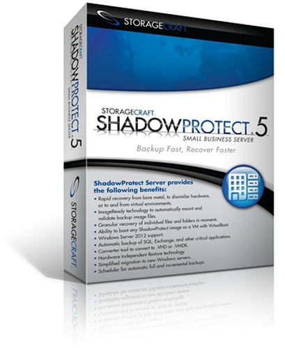 StorageCraft ShadowProtect 5 Small Business Server