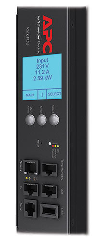 APC AP8659 Rack-PDU 2G, gemessene Stromverteilungseinheit, 20A/208V, 24 AC-Ausgänge, Schwarz