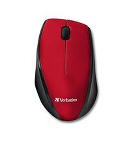 Wireless Optical Mouse Red RF Technology Verbatim 97995