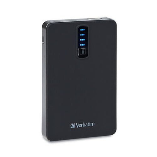 Verbatim Dual USB Portable Power Pack – 5200 mAh – Schwarz – Powerbank