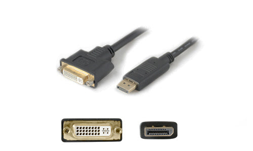 AddOn Networks DISPLAYPORT2DVI video cable adapter