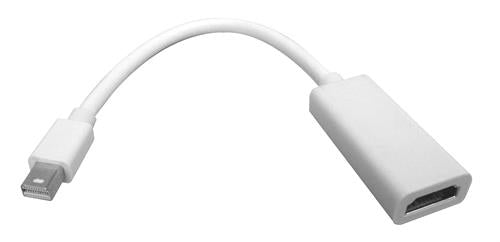 Mini DisplayPort to HDMI Adapter 1920x1200 White