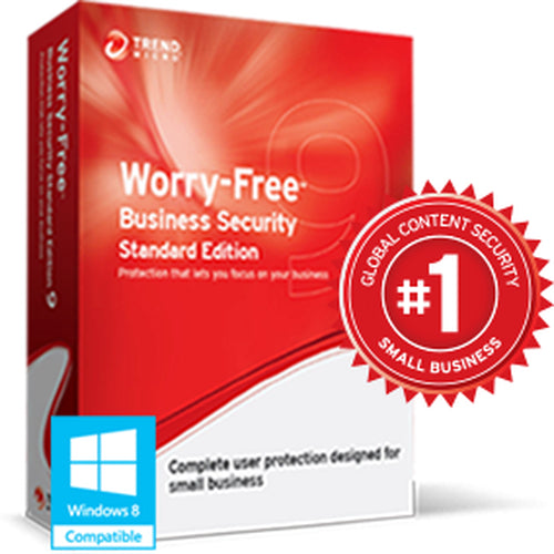 Worry-Free Business Security Standard by Trend Micro - 1 Year License