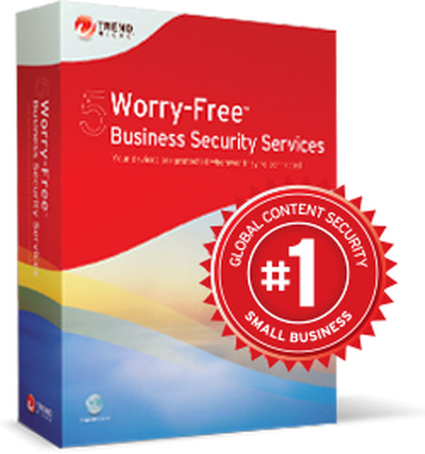 Worry-Free Business Security Services 1 Jahr Trend Micro