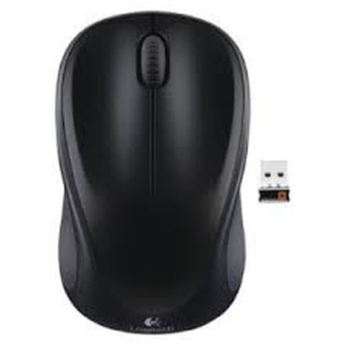 Logitech Wireless Optical Mouse RF Connectivity Black