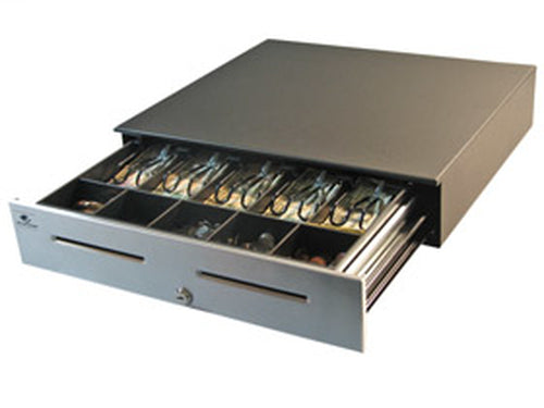 Kassenlade APG Solutions JD320-BL1816 Schwarz Edelstahl 24V