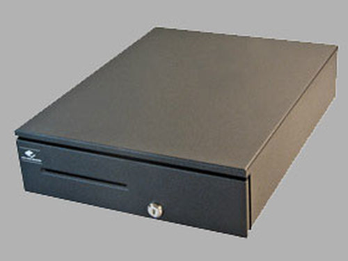 Cash Drawer 24V Black APG Solutions JB320-BL1317 Compact Dimensions 337.8mm x 436.9mm x 112.3mm