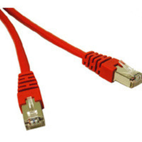 C2G Cat5e STP, 1 x RJ-45, 1 x RJ-45, 50ft, Red networking cable