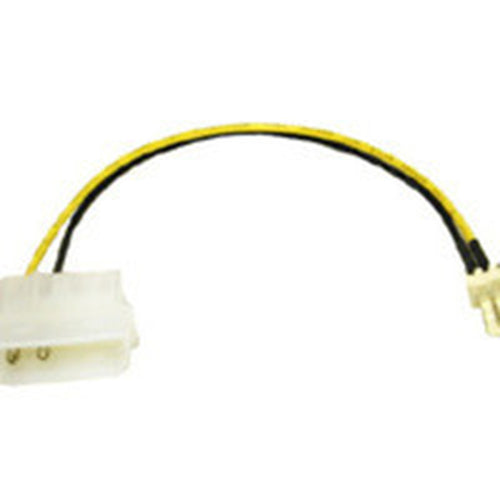 C2G 3-pin Fan to 4-pin Power Adapter Cable, 6"