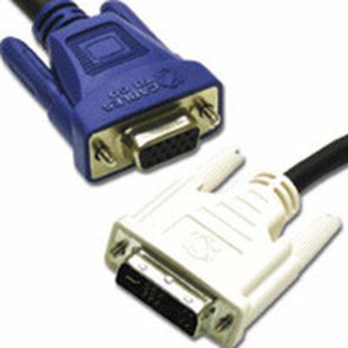 C2G 2m DVI-A Male to HD15 VGA Male Analog Video Cable