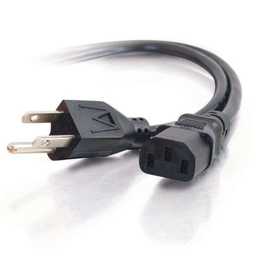 C2G 25ft Universal 18 AWG Power Cord (IEC320C13 -> NEMA 5-15P)