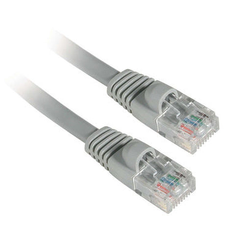C2G 14ft Cat5E 350MHz Snagless Patch Cable Gray networking cable