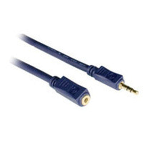 C2G 3ft Velocity™ 3.5mm Stereo Audio Extension Cable M/F audio cable