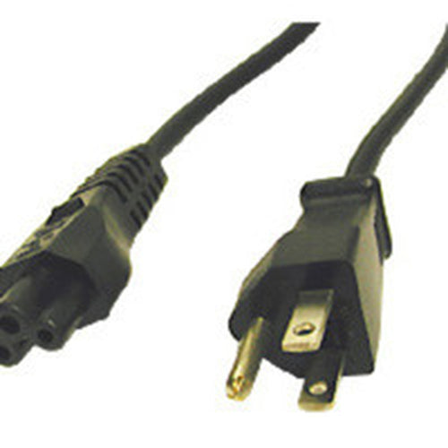 Laptop-Netzkabel 1,8 m 18 AWG IEC320C5 auf NEMA 5-15P