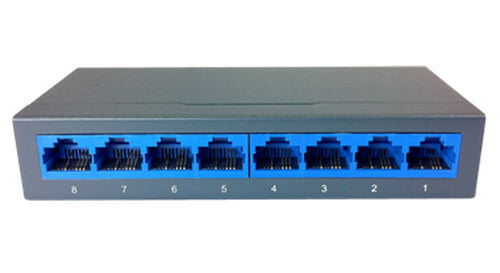 Fast Ethernet Network Switch Amer Networks S8 10/100 Mbps