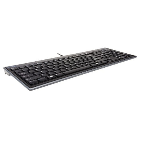 Kensington K72357USA Full-Size USB-Tastatur mit Kabel – Komfortables schwarzes Design