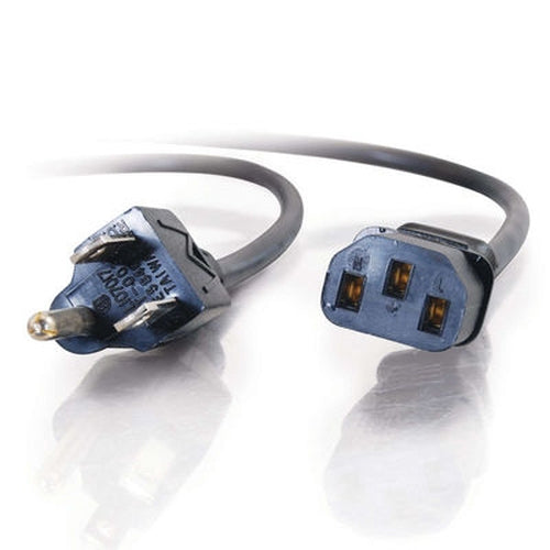 C2G 8ft Universal 16 AWG Power Cord (IEC320C13 -> NEMA 5-15P)