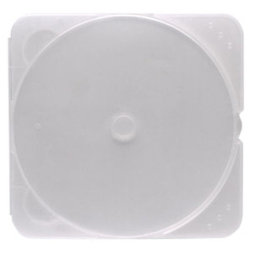 Verbatim TRIMpak Klarsichthüllen - 200er Pack - Weiße Plastik-Disc-Hüllen - Robuste Aufbewahrung