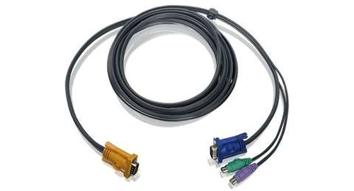 10 Ft PS/2 KVM Cable for VGA Connection Male/Male
