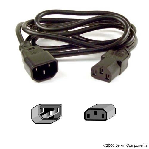 Belkin PRO Series Computer-Style AC Power Extension Cable