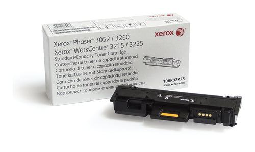 Toner Cartridge Xerox 106R02775 Black 1500 Pages Compatible Phaser 3052 3260