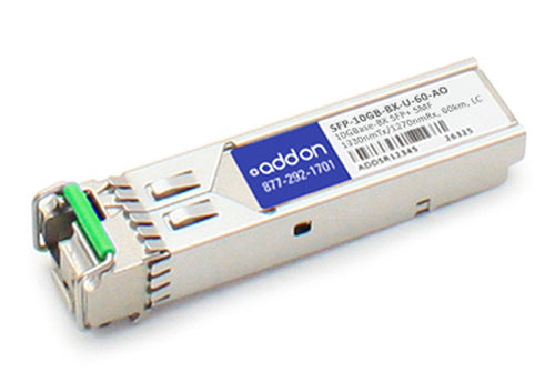 AddOn Networks SFP-10GB-BX-U-60-AO network transceiver module