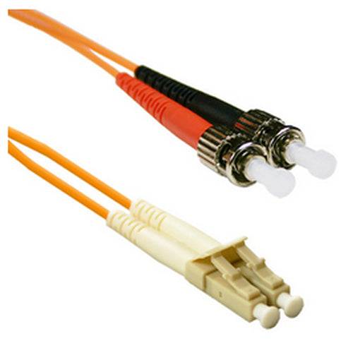 Fibre Optic Cable eNet Components ST/LC Duplex 2m OM1 Multi-Mode
