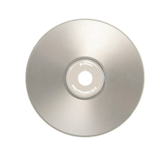 Verbatim CD-R 80 MIN 700 MB 52X Silber Inkjet bedruckbar 50er Spindel