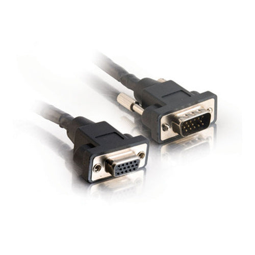 C2G 3ft Panel Mount HD15 M/F SXGA Monitor Extension Cable VGA cable