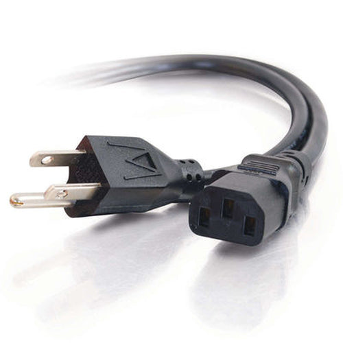 C2G 8ft Universal 16 AWG Power Cord (IEC320C13 -> NEMA 5-15P)