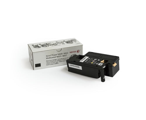 Xerox Genuine Black Toner Cartridge 2000 Pages for Phaser 6020/6022 & WorkCentre 6025/6027