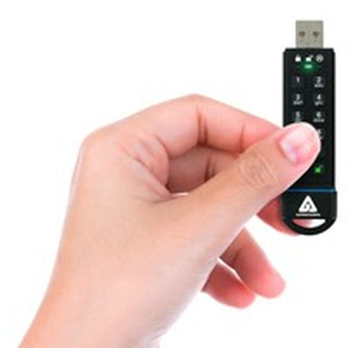 USB-Flash-Laufwerk Apricorn Aegis Secure Key 3.0 120GB 195MB/s USB Typ-A