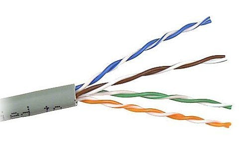 Belkin 1000FT Bulk Gigabit Fast Cat 6 Solid 24Awg PVC Gray networking cable